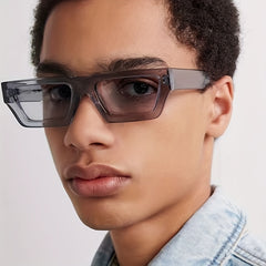 Men's Small Frame Polarized Sunglasses UV Protection PC Eyewear