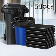 50pcs Large Plastic Bags for Daily Use and Outdoor Camping Picnic