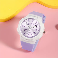 Colorful Quartz Watch Waterproof Children's Electronic Watch