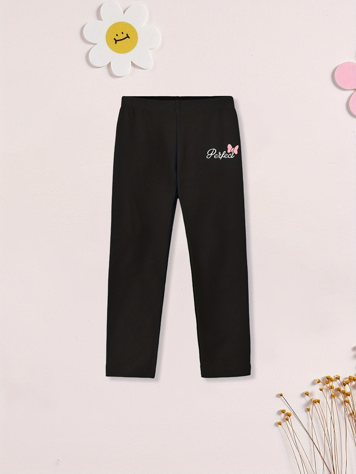 Girls Slim Fit Leggings for Kids 2-12 Years