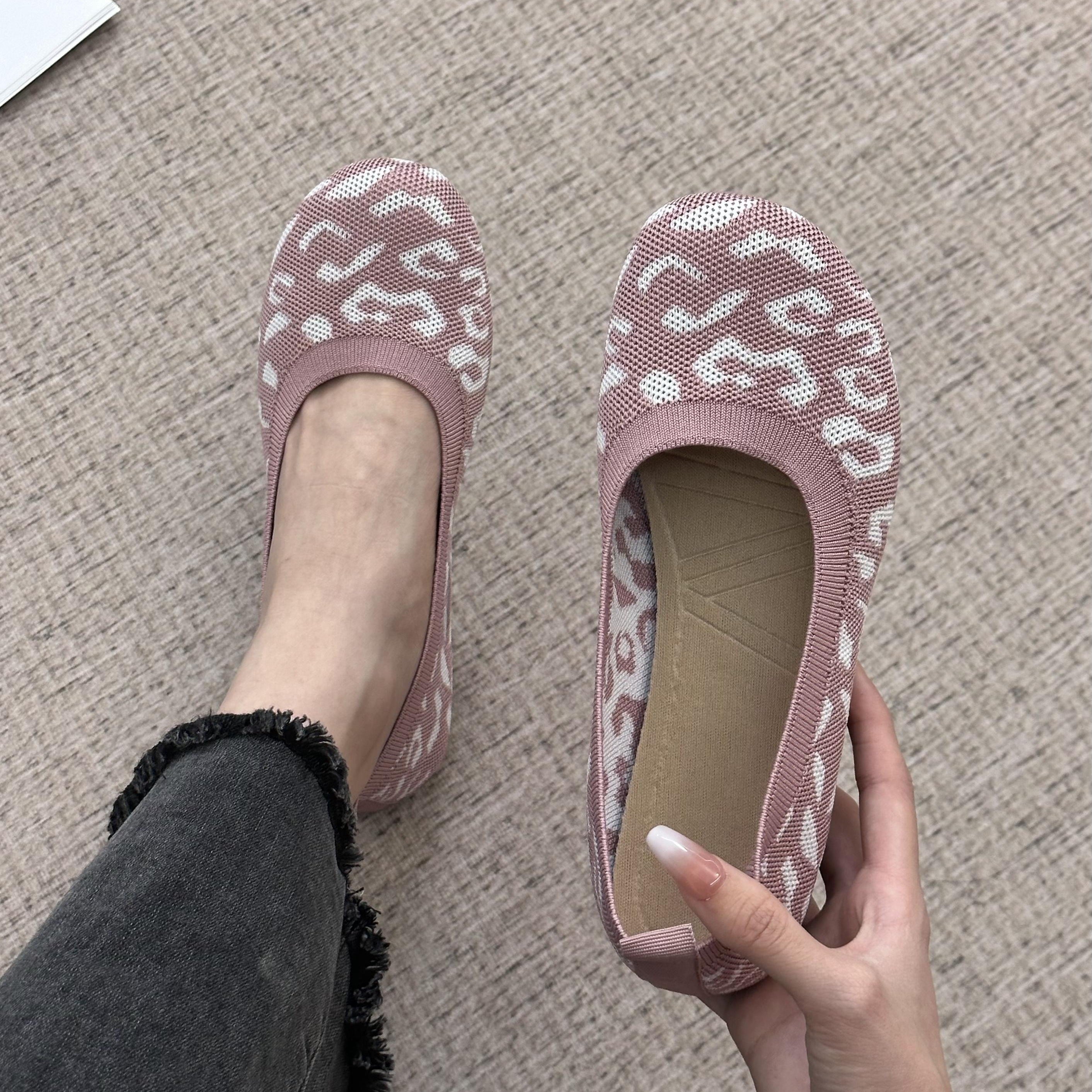 Colorblock Clouds Slip-On Loafers for Women