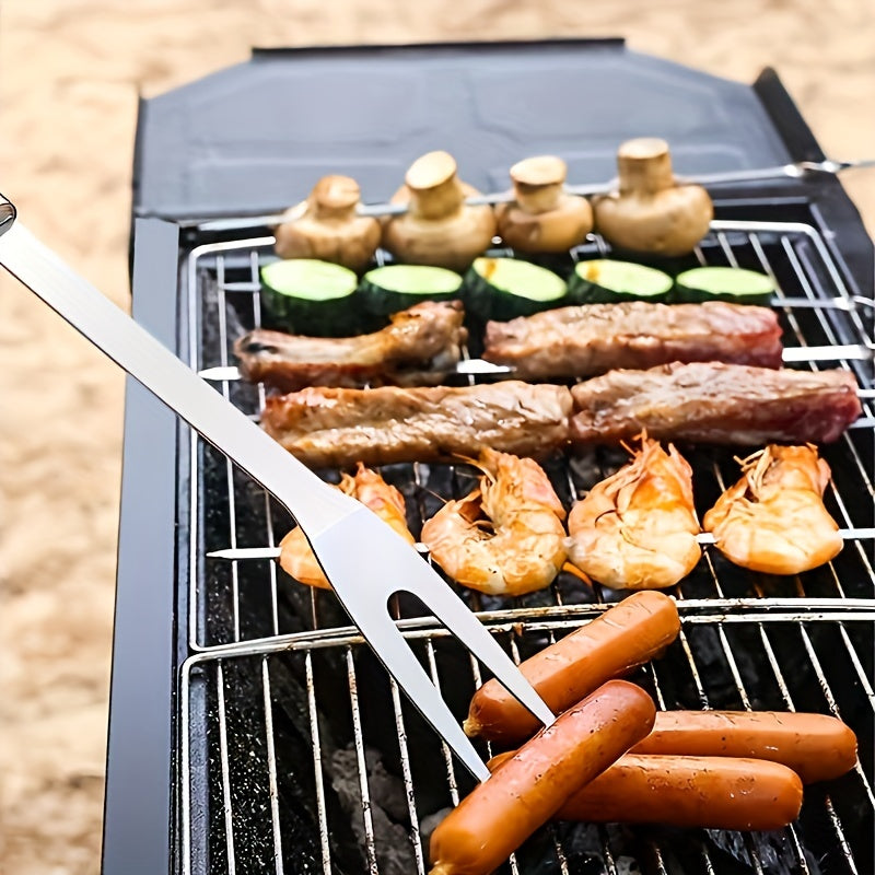 Stainless Steel BBQ Meat Fork 35cm