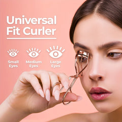 Eyelash Curler Kit Metal Lash Curlers Eyelash Applicator Guard Tool