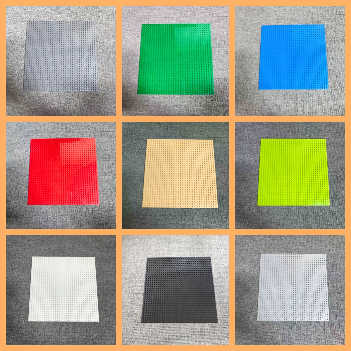 25 Small Particle Building Blocks Universal Base Plate Educational Toy