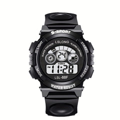 Sports Watch Colorful Luminous Watch Men's Electronic Watch