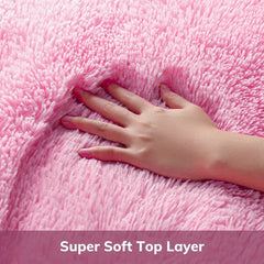 Fluffy Shaggy Area Rugs For Girls Bedroom Soft Kids Room Rugs Non Slip Carpet
