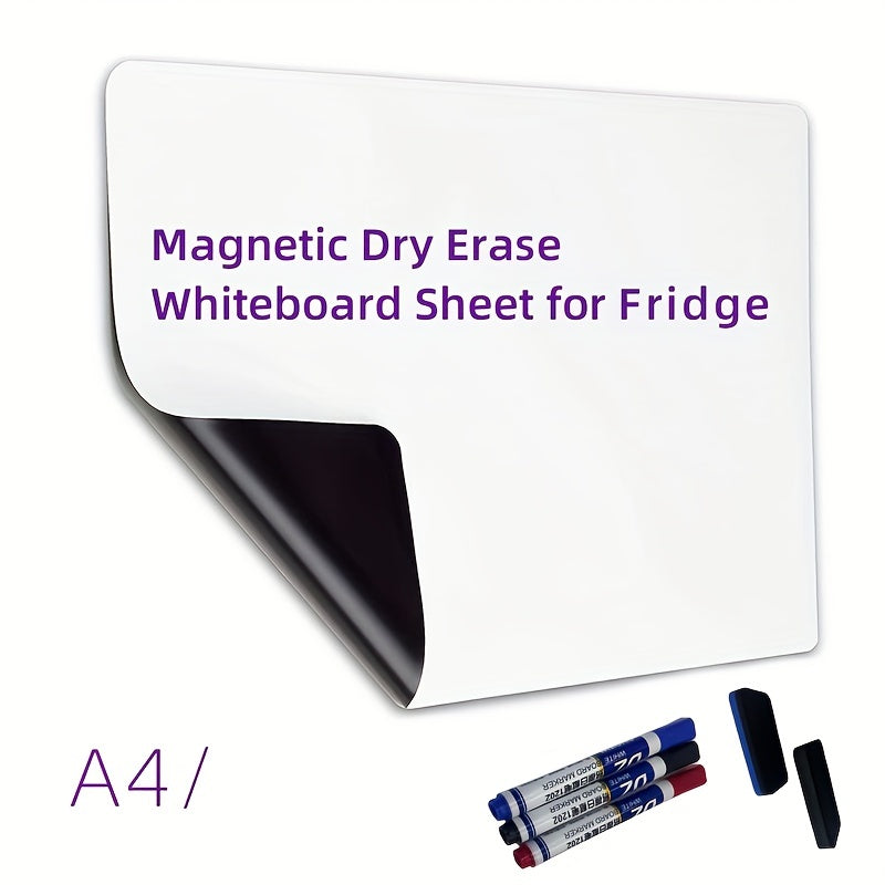 1pc Magnetic Whiteboard Sticker for Home Office Message Board