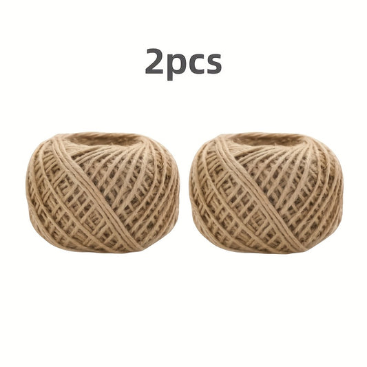 30 0 Meter 2pcs Natural Jute Rope Hemp Rope Home Wedding Decoration