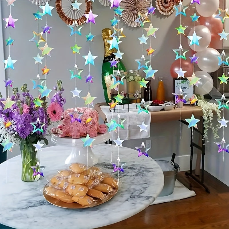 Sequins Star Hanging Decoration for Party Favors