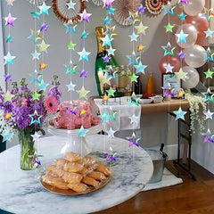 Sequins Star Hanging Decoration for Party Favors