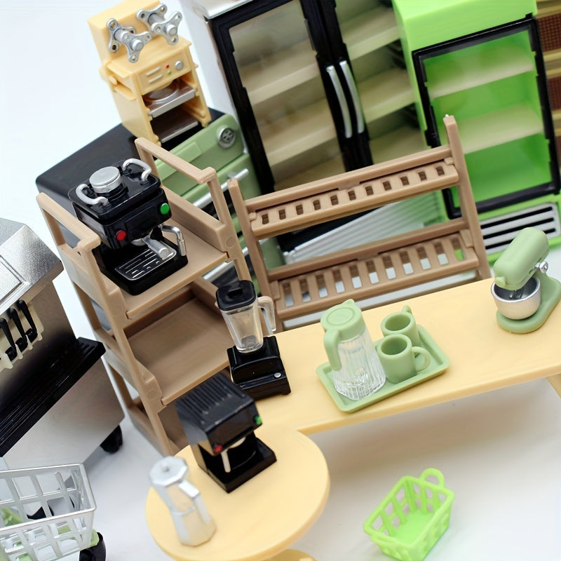 1pc Tier Storage Shelf Accessory for Dollhouse DIY Living Room Decor