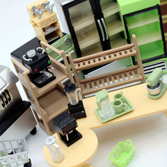1pc Tier Storage Shelf Accessory for Dollhouse DIY Living Room Decor