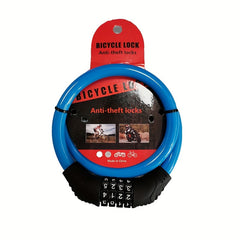4 Digit Combination Lock Portable Anti-Theft for Mountain Bike