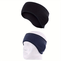 Men's Headgear Ear Forehead Protection Warm Hairband Cycling Fleece Earmuffs
