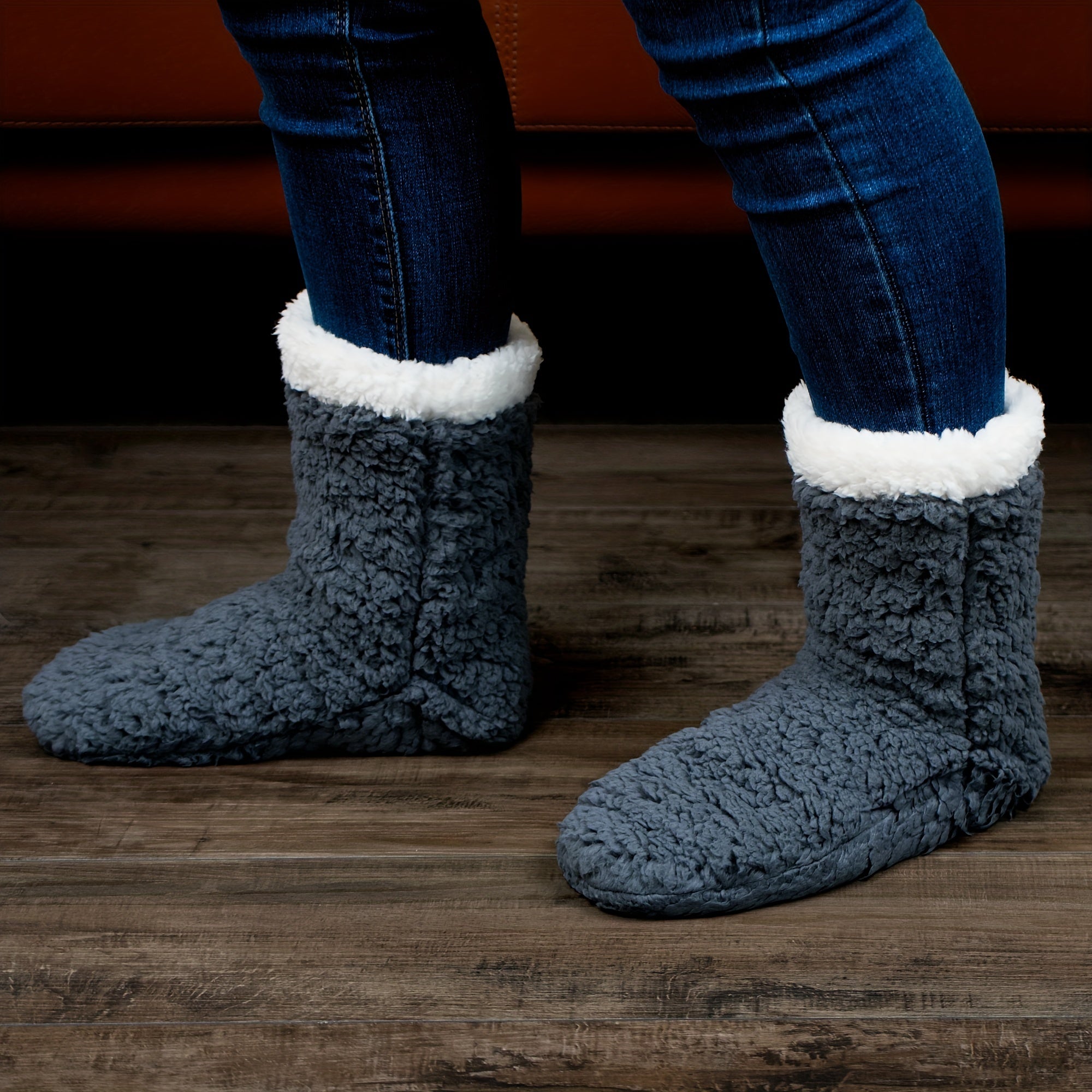 Cozy Fuzzy Slipper Socks for Women