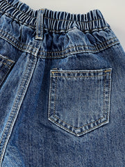 Boys Ripped Denim Shorts Jeans Shorts For Summer Kids Clothes