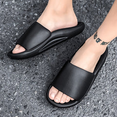 Men's Cloud Slides Lightweight Comfort Slippers Open Toe Anti Skid Sandals