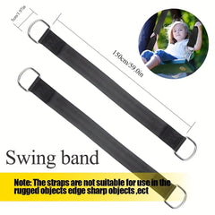 Tree Swing Straps Hanging Seat Safety Belt Outdoor Swing Hangers