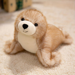 Ultra Soft Flopped Sea Lion Plush Toy for Nursery Snuggles