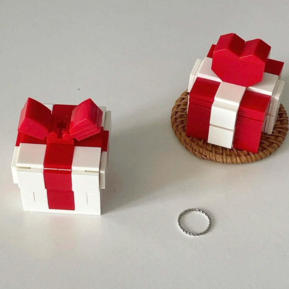 Building Block Ring Box Set for Girls