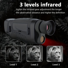 Portable Monocular Night Vision HD Video Long Distance Infrared Zoom