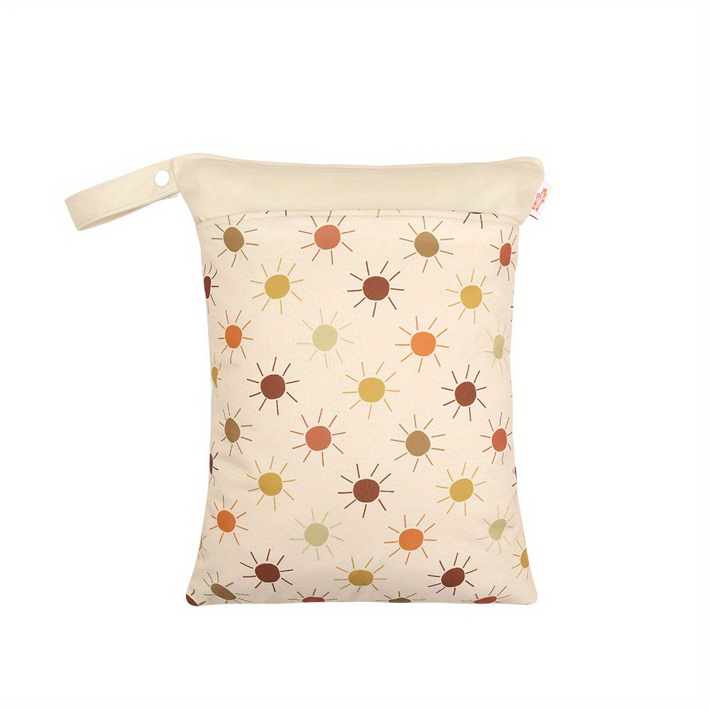 Mommy Bag Double layer Zipper Stroller Hanging Bag Baby Diaper