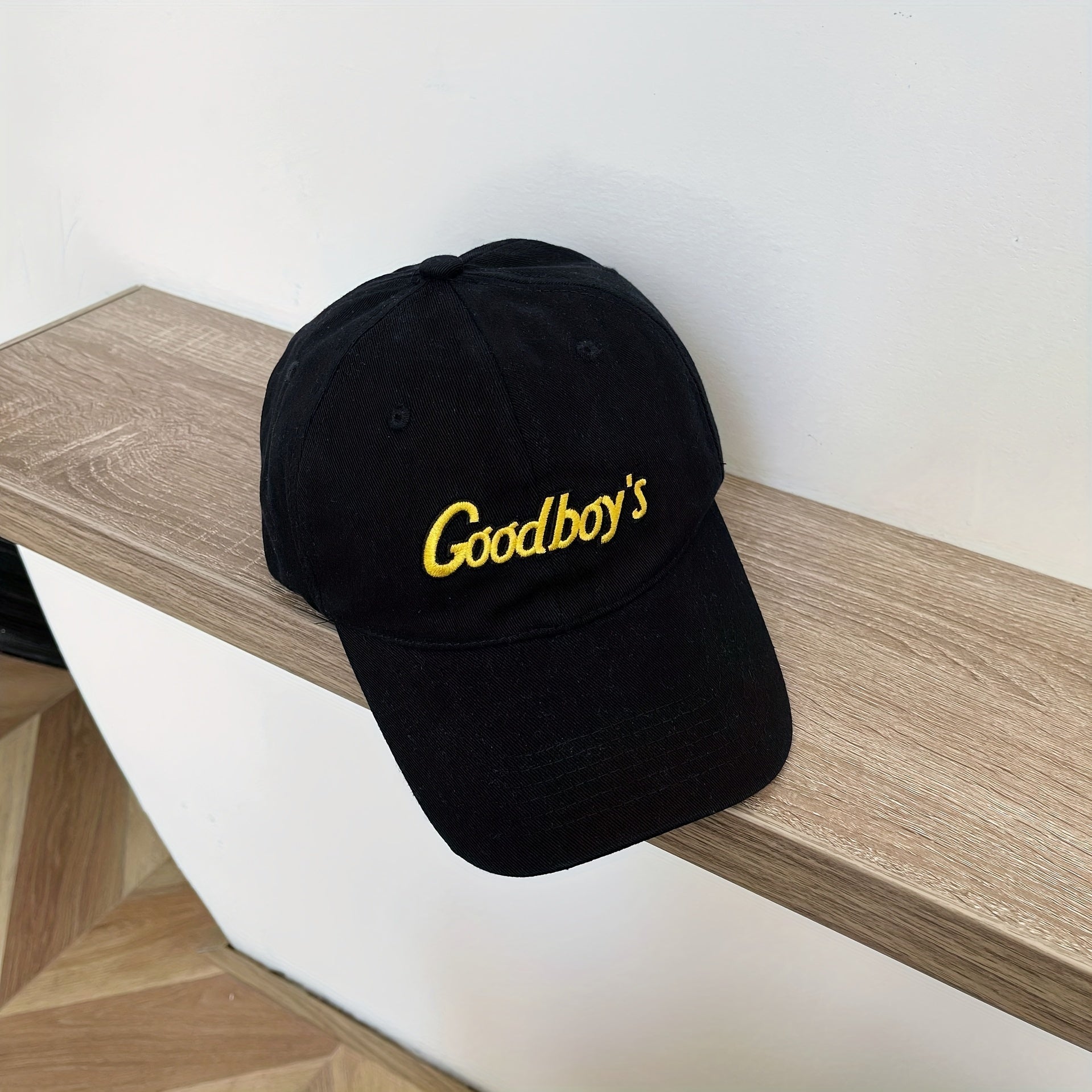 Goodboy's Letters Embroidered Baseball Cap For Men Women