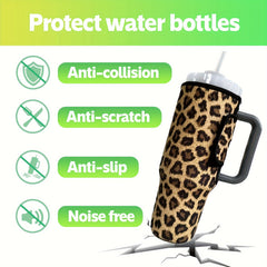 Leopard Printed Insulated Cup Cover for 40oz Tumbler