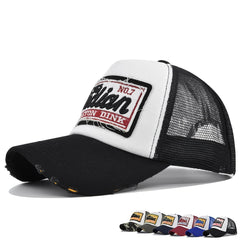 Stay & Stylish Unisex Summer Baseball Cap with Embroidery Mesh