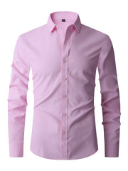 Men's Formal Button Up Shirt for Business