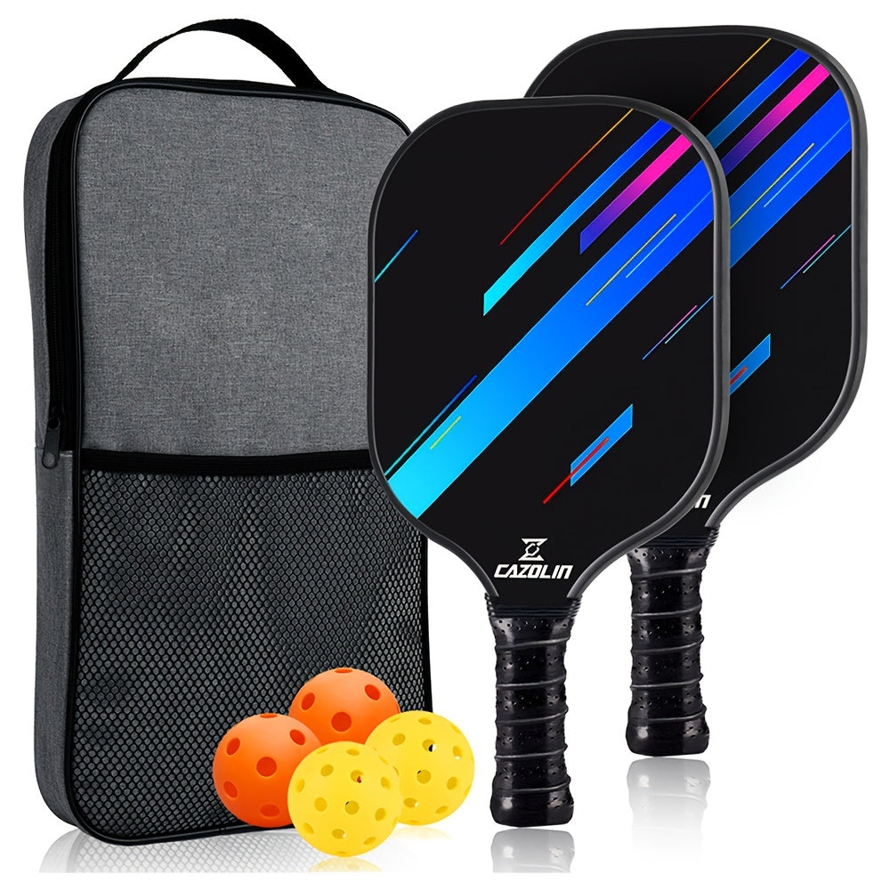 CAZOLIN Graphite Pickleball Paddles Lightweight Carbon Fiber Face