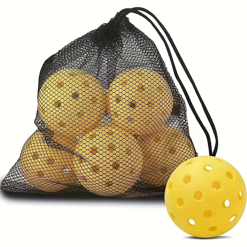 6pcs Outdoor USAPA Approved Pickleballs For Training
