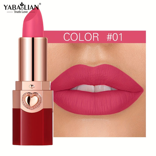 12 High Pigmented Matte Lipsticks Waterproof Long Lasting Cosmetics