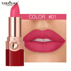 12 High Pigmented Matte Lipsticks Waterproof Long Lasting Cosmetics