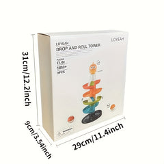Early Education Toy Set: Circle Bird Track Puzzle