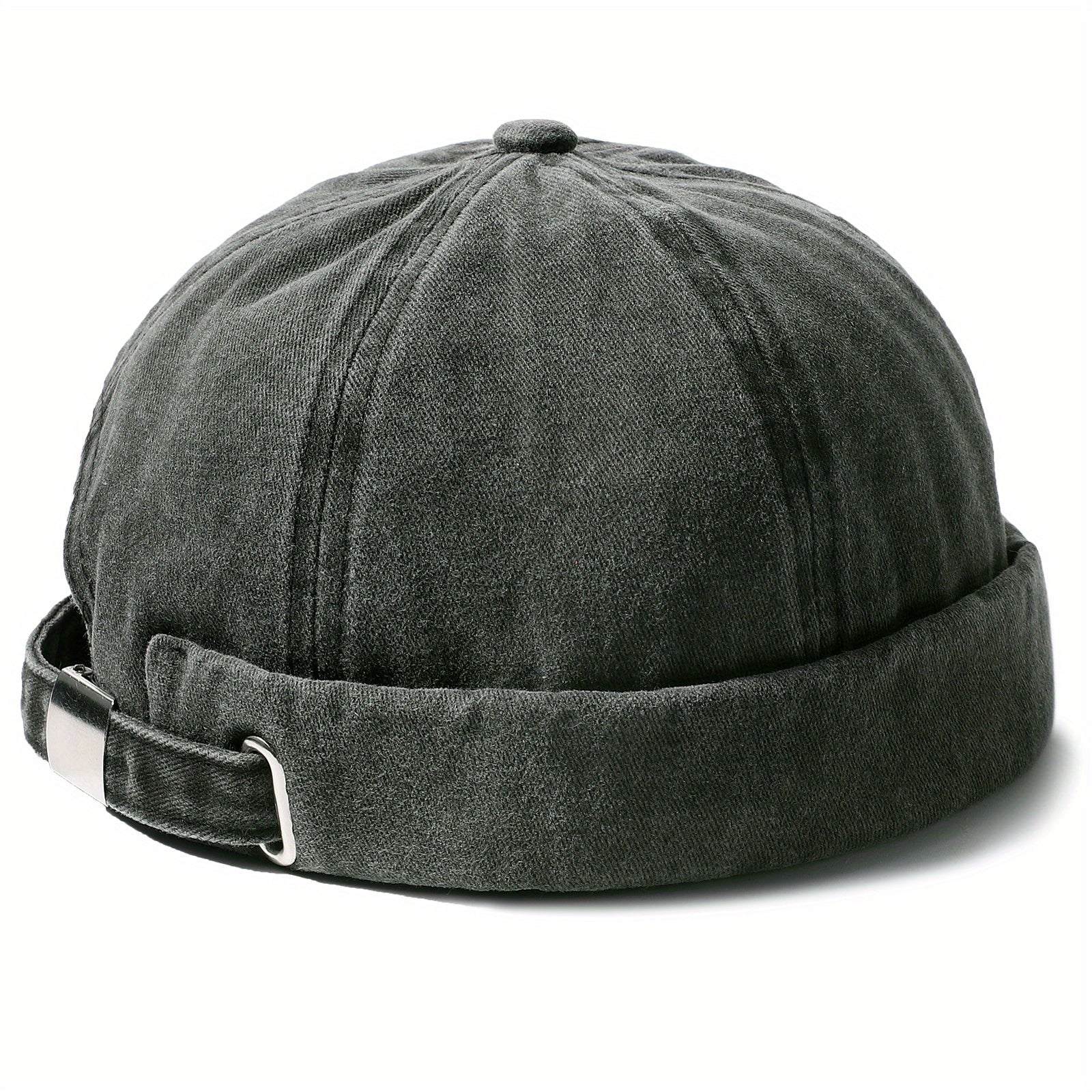 Washed Melon Leather Hat Hip Hop Hat Summer Beanie Hat