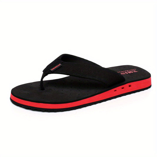 Men's Non Slip Outdoor Flip Flops Assorted Colors Casual Walking Slippers