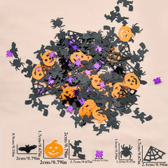 Halloween Spider Witch Pumpkin Chips Confetti Decoration