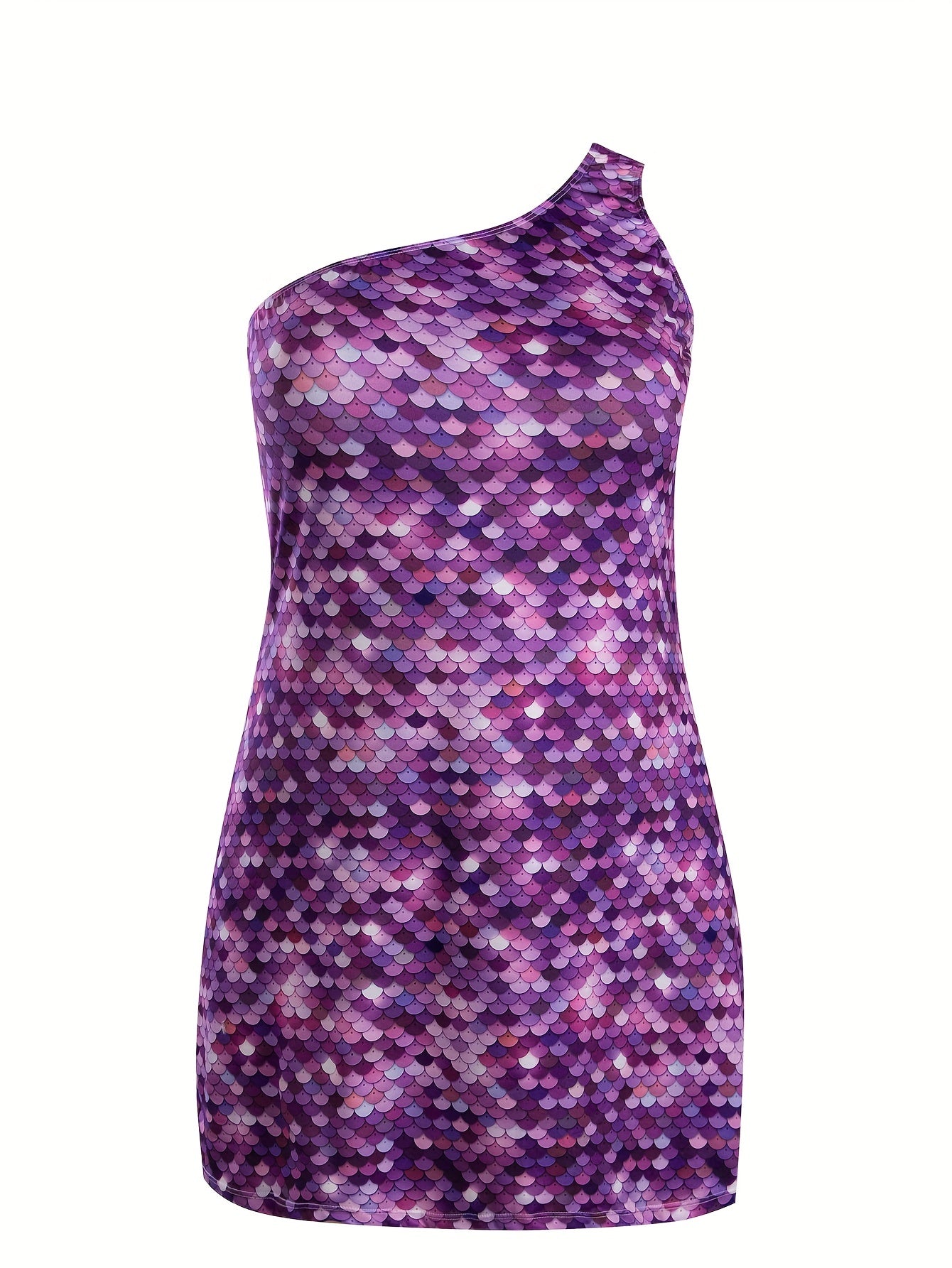 One Shoulder Lounge Dress