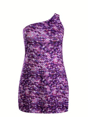 One Shoulder Lounge Dress