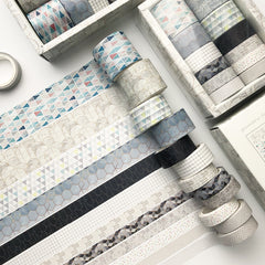 12 Piece Washi Tape Set for DIY Crafts Gift Wrapping