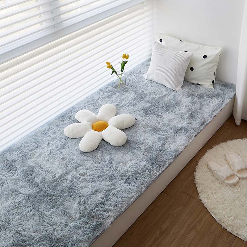 Ultra Soft Plush Tie Dyed Shaggy Rug Fluffy Throw Carpets