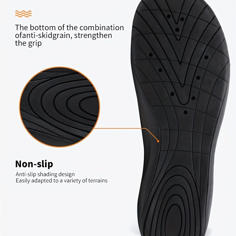 Men's Quick Drying Water Shoes Lightweight Slip On Beach Aqua Socks