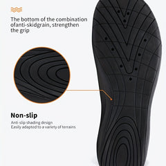 Men's Quick Drying Water Shoes Lightweight Slip On Beach Aqua Socks