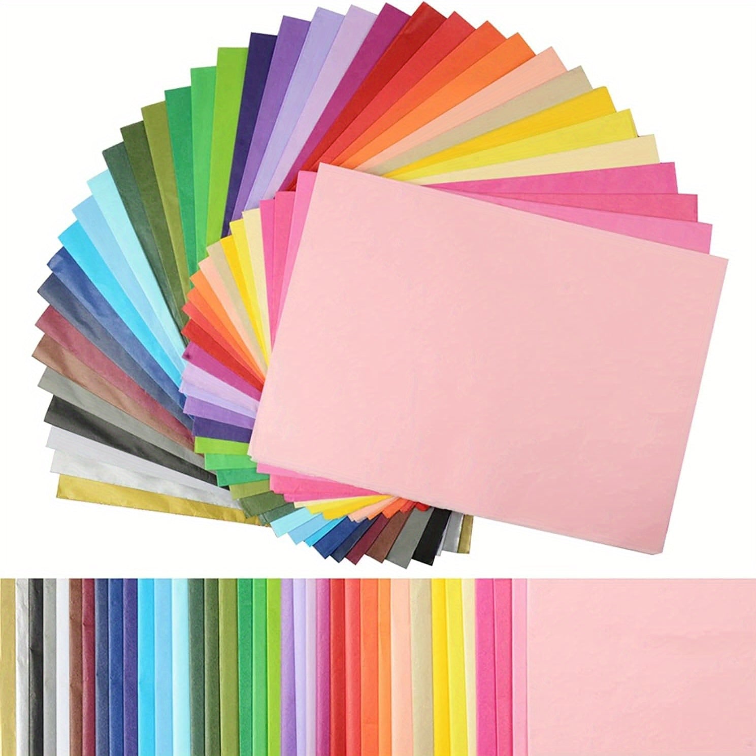 360 Sheets 36 Multicolor Tissue Paper Bulk Gift Wrapping Tissue Paper