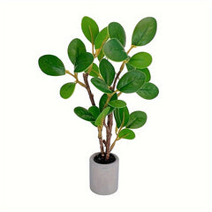Dollhouse Potted Plant Green Leafed Bonsai Home Decor Toy
