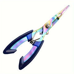 Stainless Steel Fishing Pliers: Scissors, Cutter, Hook Remover