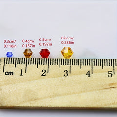 3mm Crystal Man Glass Beads for DIY Jewelry Making