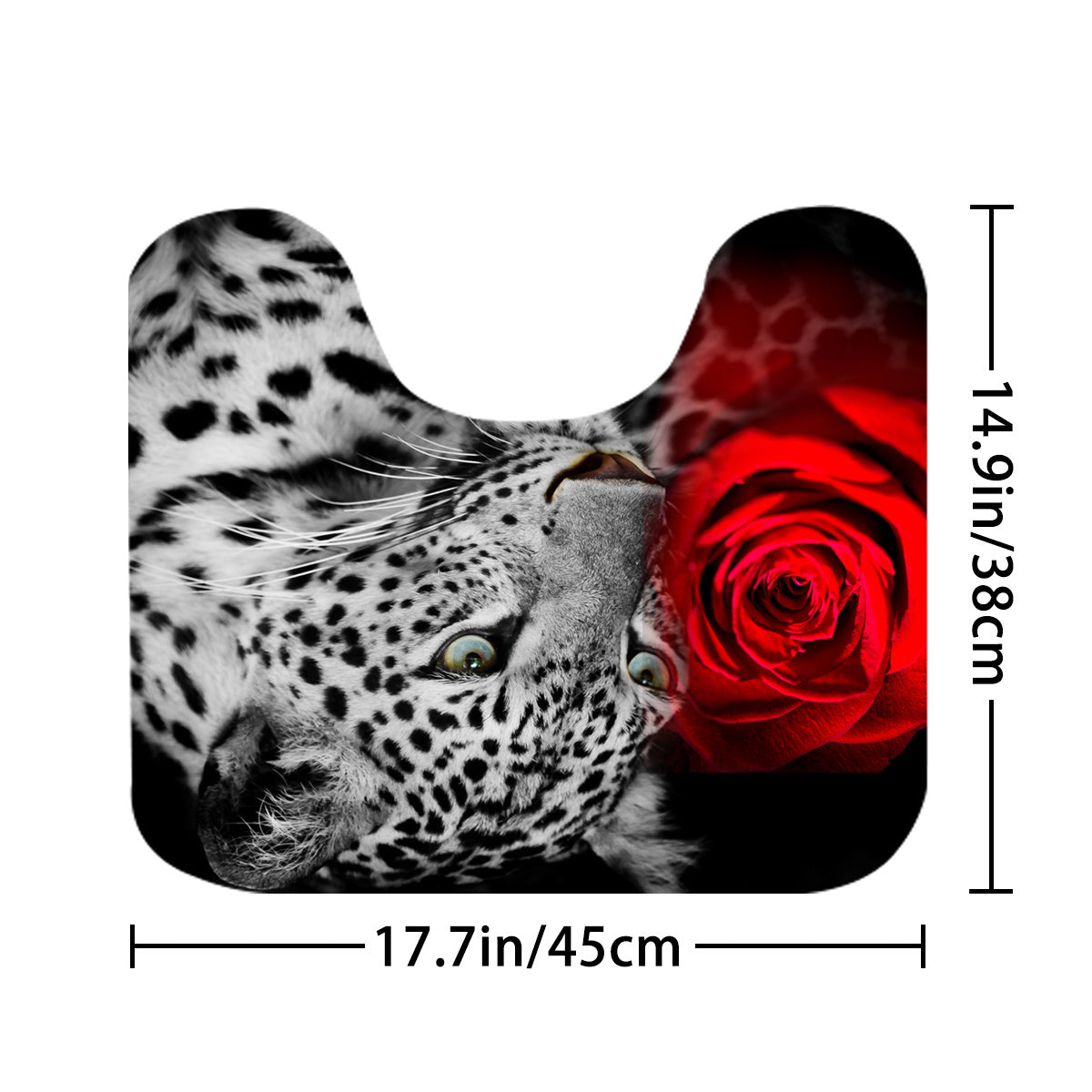 African Safari Leopard Bathroom Set
