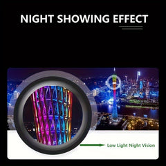 HD Monocular 12X Magnification Telescope 3.6 Inch High Power Photo Gift